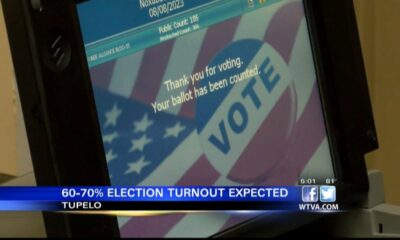 60% to 70% voter turnout expected Tuesday, Nov. 7