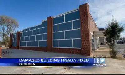 Construction complete on an Okolona Main Street building