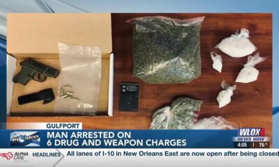 Man arrested in Gulfport on multiple drug and weapon charges