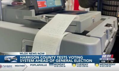 Harrison County tests voting system ahead of general election