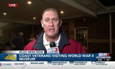 LIVE: Coast veterans head to WWII museum in New Orleans