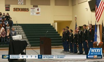 West Harrison JROTC honors veterans