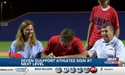 Seven Gulfport athletes sign at next level