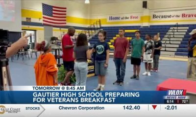 Gautier High host preparing to host Veterans Breakfast