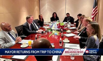 Jackson mayor returns from trip to China
