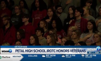 Petal JROTC stages annual "Appreciation Ceremony" for veterans