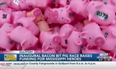 Centennial Plaza hosts 2023 Inaugural Bacon Bit Pig Race