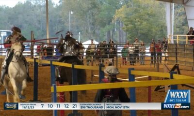 Jousting at the Highlands and Islands Celtic Festival