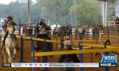 Jousting at the Highlands and Islands Celtic Festival