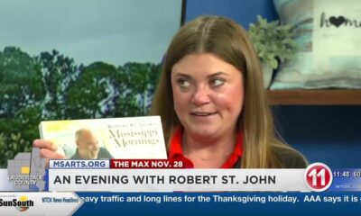 An Evening with Robert St. John happening Nov. 28 at The MAX