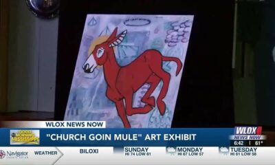 “Church Goin Mule” Art Exhibit in Bay St. Louis