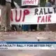 USM facility rally for better pay