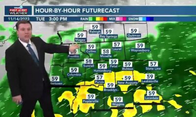 Patrick’s Monday PM Forecast 11/13