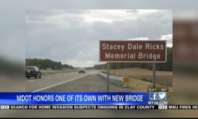Mississippi Department of Transportation honors one of its own with a bridge in Winston County