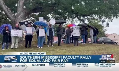 Southern Mississippi faculty rally for equal and fair pay