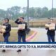 Jefferson Davis JROTC makes special delivery to veterans at VA home