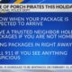 How to keep your packages safe from porch pirates this holiday season