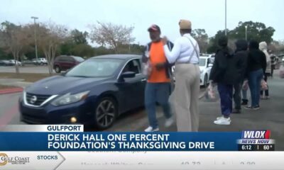 Gulfport High alum, Seattle Seahawks linebacker Derick Hall hosts One Percent Foundation’s Thanks…