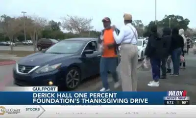 Gulfport High alum, Seattle Seahawks linebacker Derick Hall hosts One Percent Foundation's Thanks...
