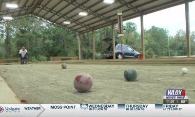 Bocce ball courts in Woolmarket get new improvements, allowing evening play