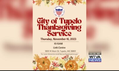 Interview: Tupelo hosting Thanksgiving service on Nov. 16