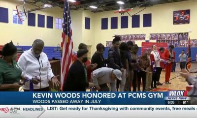 Pass Christian Middle School dedicates school gym to former Pirate coach Kevin Woods