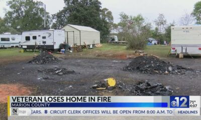 Columbia Navy veteran loses everything in RV fire