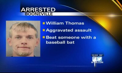 VIDEO: Booneville man arrested for assault and burglarizing a church