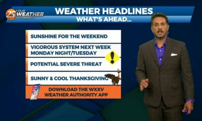 11/17 - The Chief's "Finally...Sunshine Ahead" Friday Morning Forecast