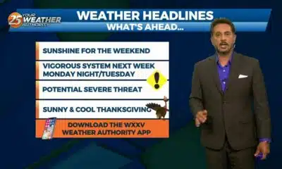 11/17 - The Chief's "Finally...Sunshine Ahead" Friday Morning Forecast