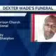 Dexter Wade Funeral