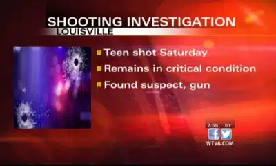 Louisville Police Department investigates a shooting