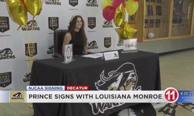 East Central’s Miriam Prince signs letter of intent to continue basketball career at ULM.