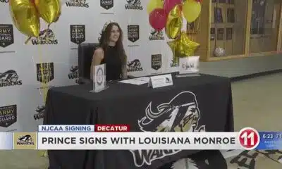 East Central's Miriam Prince signs letter of intent to continue basketball career at ULM.
