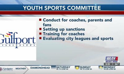 Gulfport mayor Billy Hewes announces Youth Sports Commission