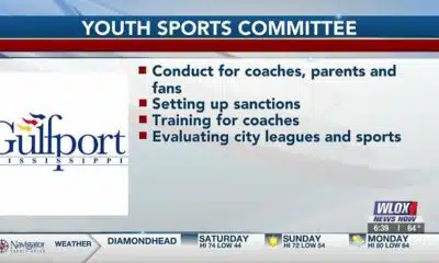 Gulfport mayor Billy Hewes announces Youth Sports Commission