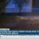 Caution on Popps Ferry Road due to water main break
