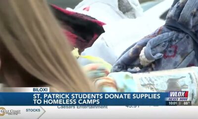 St. Patrick students donate to Thanksgiving in the Woods