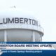 Lumberton board meeting update