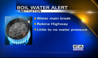 Nettleton issues boil water alert on Tuesday