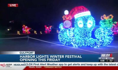 LIVE: Gulfport Harbor Lights Winter Festival set to open Friday
