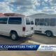 Catalytic converters stolen from Salvation Army vehicles