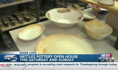 Nettles Pottery open house this Saturday and Sunday