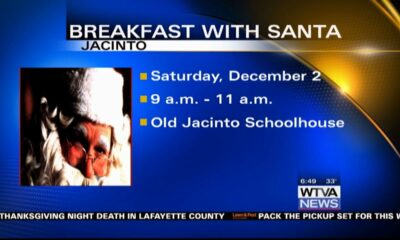 The Jacinto Foundation is hosting its third annual breakfast with Santa Claus