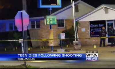 Teen dies following shooting in Columbus