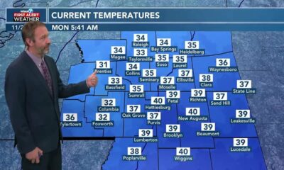 11/27 Ryan’s “Chilly Start” Monday Morning Forecast