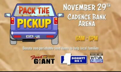 Interview: Pack the Pickup food donation event set for Nov. 29 in Tupelo