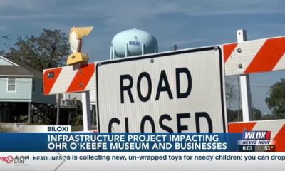 LIVE: Infrastructure project impacting Ohr O'Keefe Museum and businesses