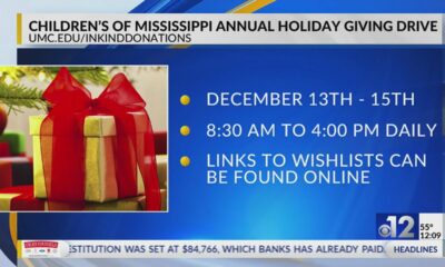 Children’s of Mississippi to hold annual Holiday Giving Drive