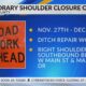 Temporary shoulder closure on U.S. 49 in Rankin County